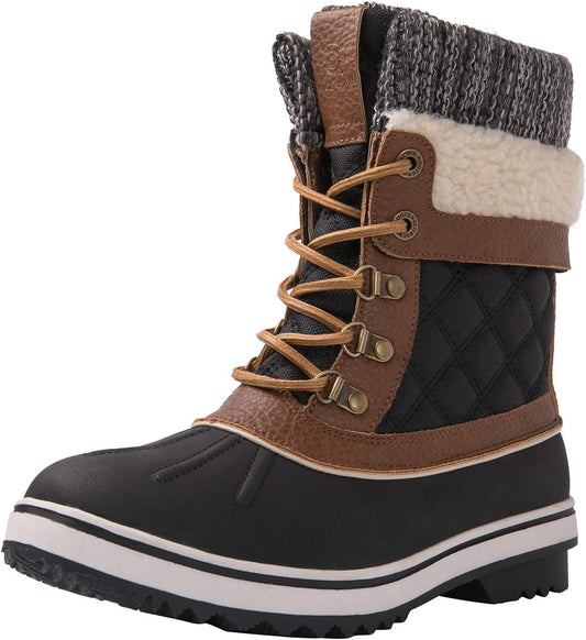 Women'S Waterproof Winter Snow Boots